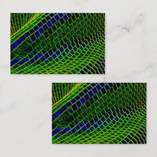 Neonpatroon Visitekaartje (Voorkant / Achterkant)