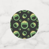 neonpot van goud confetti (Kleine voorkant)