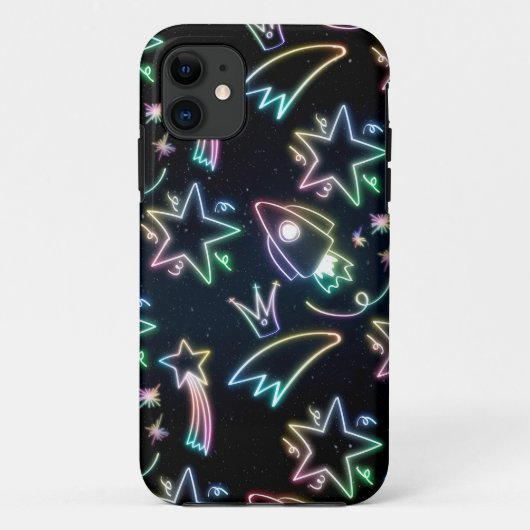 neonraketster Case-Mate iPhone case (Achterkant)