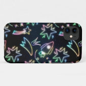 neonraketster Case-Mate iPhone case (Achterkant (horizontaal))