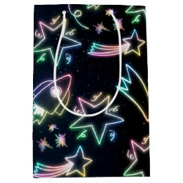 neonraketster medium cadeauzakje