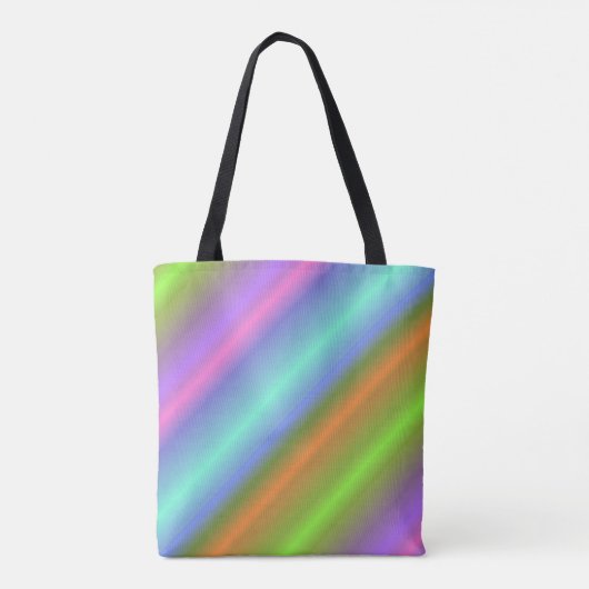 neonregenboogcanvas tas (Achterkant)