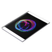 neonregenboogcirkel notitieboek (Linkerzijde)