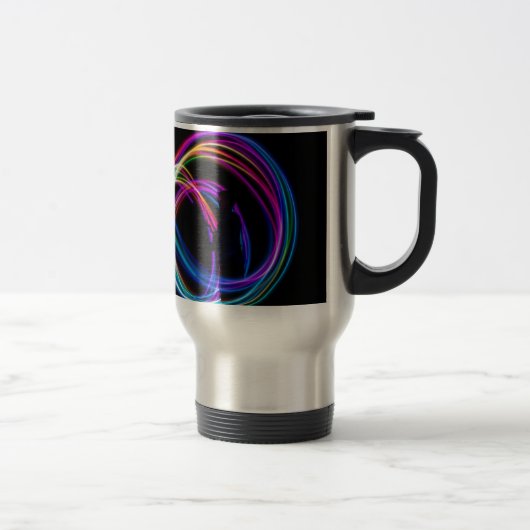 neonregenboogcirkel reisbeker (Rechts)