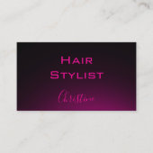 neonroze afspraakkaart afsprakenkaartje (Voorkant)