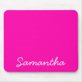 neonroze mode monogram muismat (Voorkant)