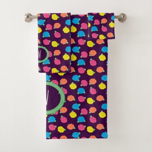 Neonrozen Handdoekenset Bad Handdoek (Insitu)