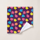 Neonrozen Handdoekenset Bad Handdoek (Wasdoekje)
