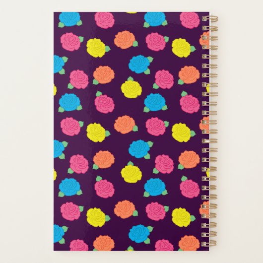 Neonrozen Zakplanner Planner (Achterkant)