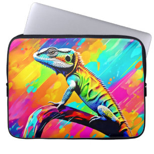 Neonscale Lizard Laptop Sleeve