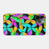 Neonscape-bladpatroon Case-Mate iPhone Case (Achterkant (horizontaal))