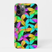 Neonscape-bladpatroon Case-Mate iPhone Case (Achterkant)