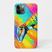 Neonschaal Hagedis Case-Mate iPhone Case (Achterkant)