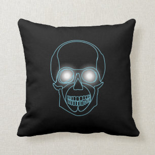 Neonschedel met ontwerp van de ogen kussen