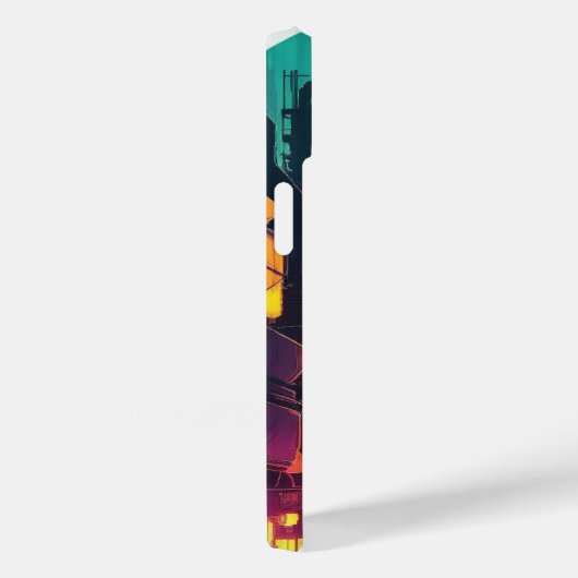 neonstad Case-Mate iPhone case (Achterkant / Rechts)