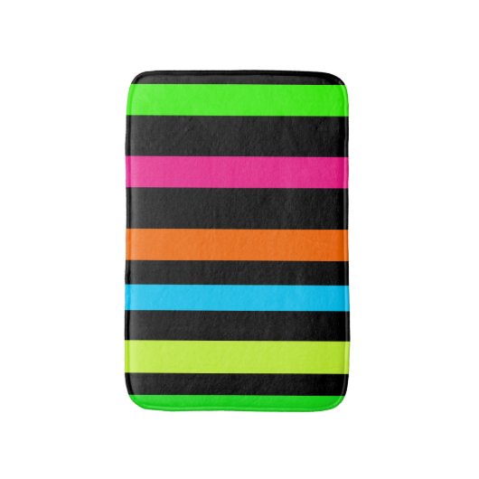 Neonstrepen Badmat (Voorkant Verticaal)