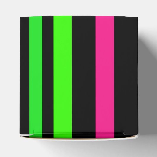 Neonstrepen Bedankdoosjes (Bovenkant)