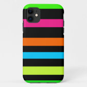 Neonstrepen Case-Mate iPhone Case (Achterkant)