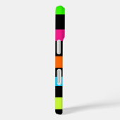 Neonstrepen Case-Mate iPhone Case (Achterkant / Rechts)