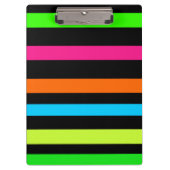 Neonstrepen Klembord (Voorkant)