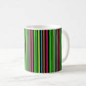 Neonstrepen Koffiemok (Voorkant rechts)