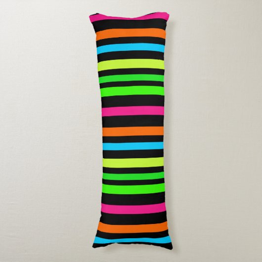 Neonstrepen Lichaamskussen (Voorkant Verticaal)