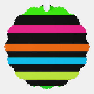 Neonstrepen Ornament Kaart