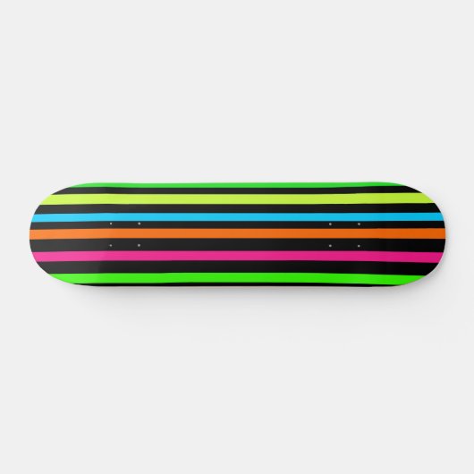 Neonstrepen Persoonlijk Skateboard (Horizontaal)