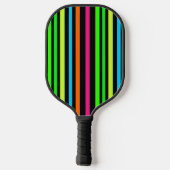 Neonstrepen Pickleball Paddle (Achterkant)