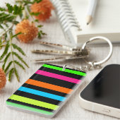 Neonstrepen Sleutelhanger (Voorkant Rechts)