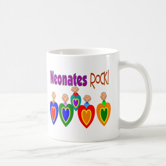 Neontale zuster Gifts "Neonates ROCK" Koffiemok (Rechts)