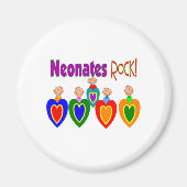 Neontale zuster Gifts "Neonates ROCK" Magneet (Voorkant)