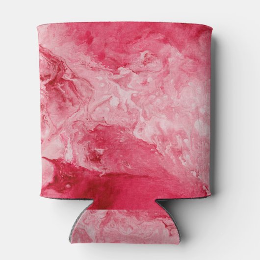 Neontextuur, creatieve penseelstreken. blikjeskoeler (Achterkant)