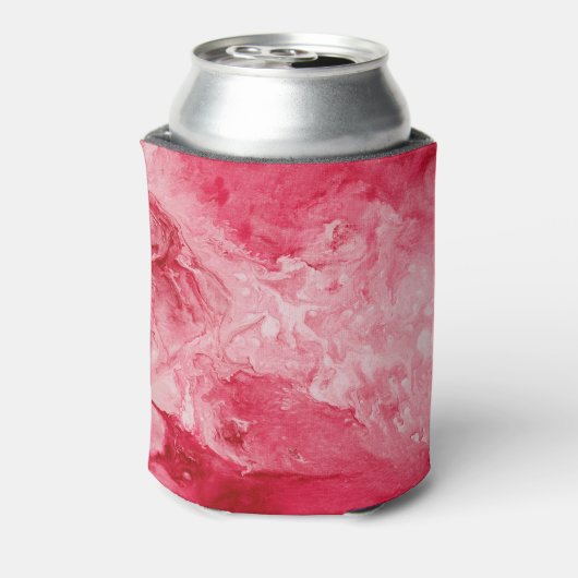 Neontextuur, creatieve penseelstreken. blikjeskoeler (Blikje Achterkant)