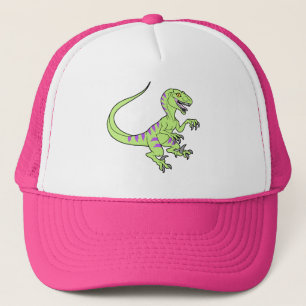  neonvelociraptor groen trucker pet