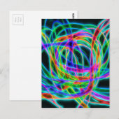 neonverkeer briefkaart (Voorkant / Achterkant)