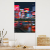 Neonverlichting van het Poster van Kabukicho (2L) (Keuken)