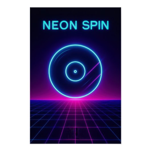 Neonvinyl - Poster (Voorkant)