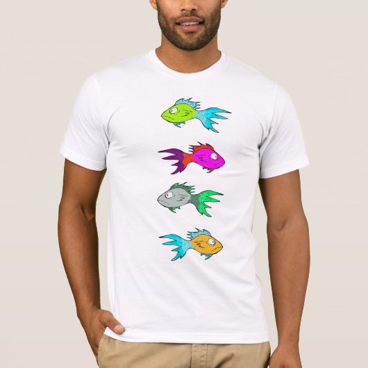 Neonvisjes T-shirt (Voorkant)