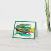 neonzalm bedankkaart (Voorkant)