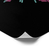 neoPeace Digital Doodle - Afdrukken Poster (Hoek)