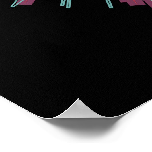 neoPeace Digital Doodle - Afdrukken Poster (Hoek)