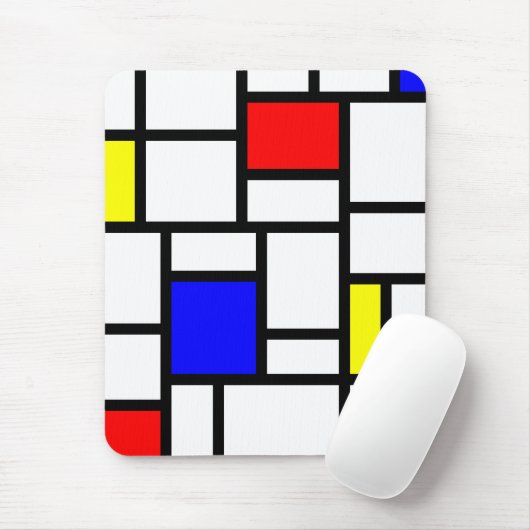 neoplasticisme 2 muismat (Met muis)