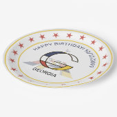 Neoplasticisme Art Elegant Monogram. Brief G Papieren Bordje (Gekanteld)