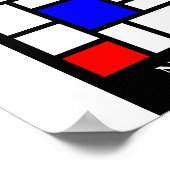 neoplasticisme poster (Hoek)