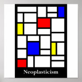 neoplasticisme poster (Voorkant)