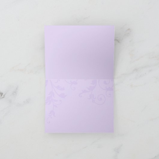 Neopolitan - Bedankt Opmerking (Aubergine) (Binnen)