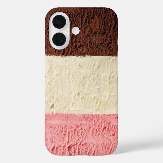 Neopolitan Ice Cream Case-Mate iPhone Case (Achterkant)