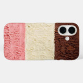 Neopolitan Ice Cream Case-Mate iPhone Case (Achterkant (horizontaal))