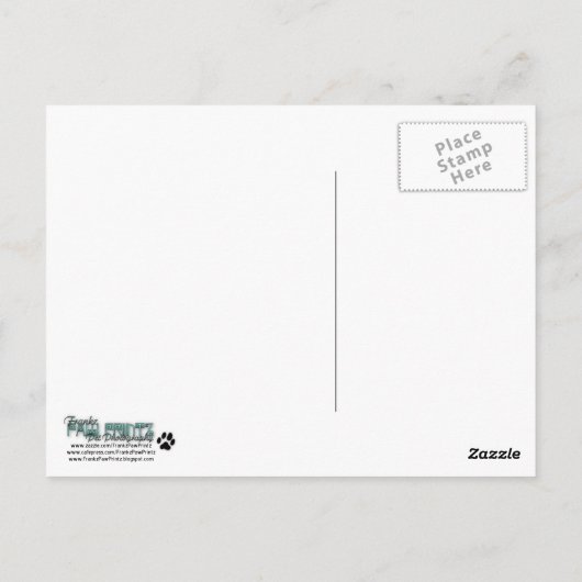 Neopolitan Mastiff Cyclone 01 Briefkaart (Achterkant)